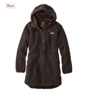 L.L. Bean Women's Mountain Pile Fleece Coat